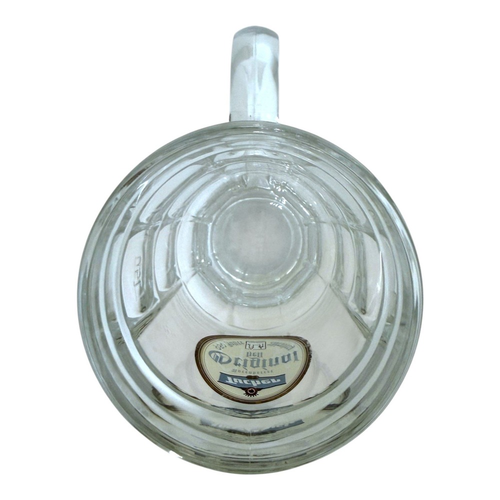 Tucher Nurnberger Original Hell 950 Jahre Nurnberg 0.5L Dimpled Glass Beer Mug - Picture 14 of 16